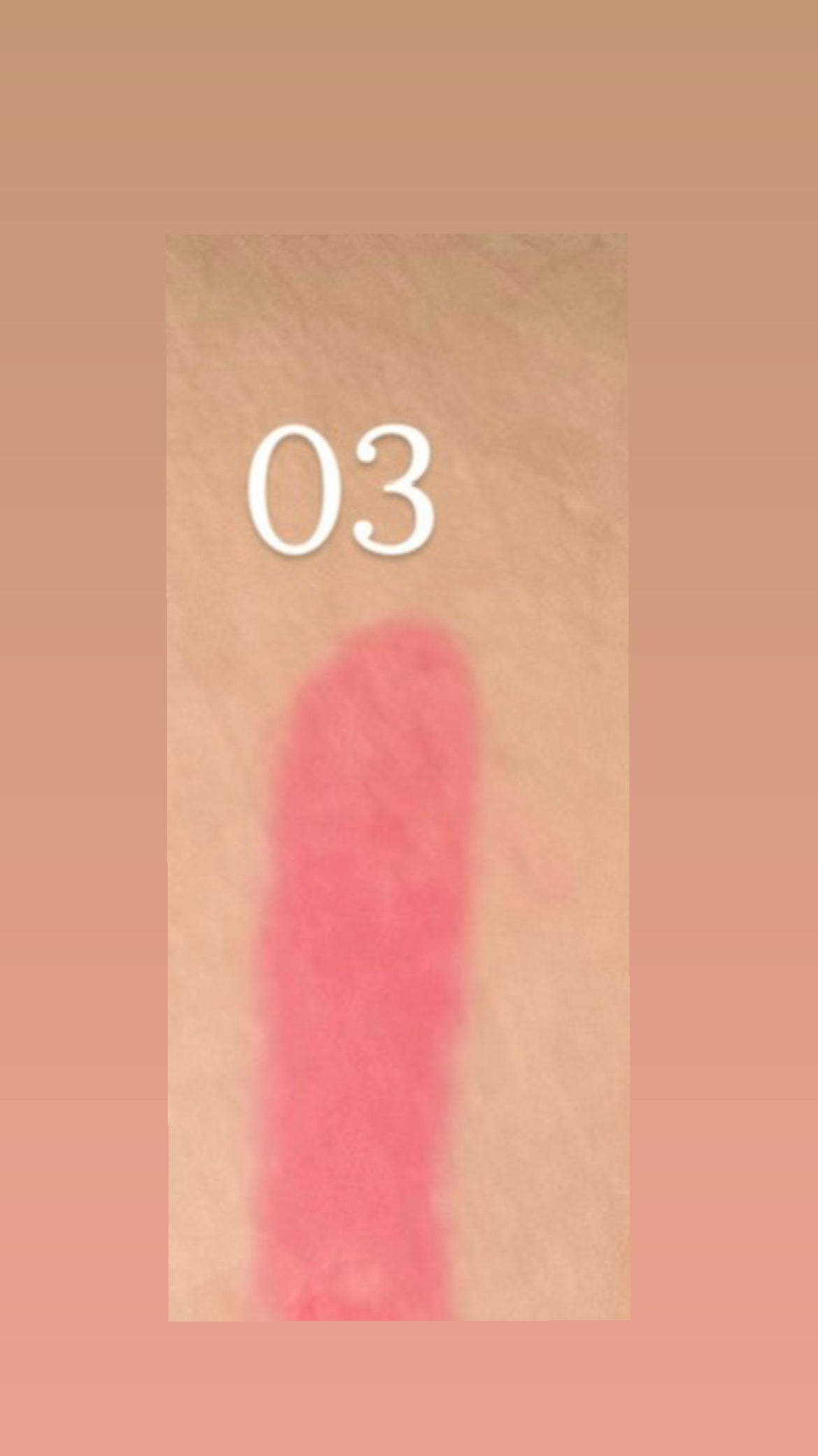 Lips gloss waterproof 03